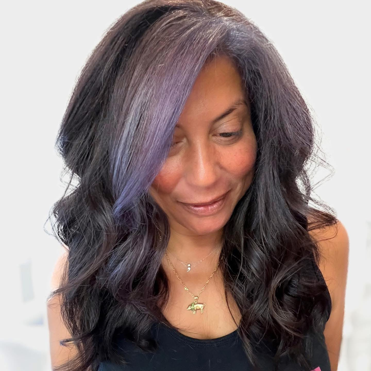 Beautiful healthy hair result